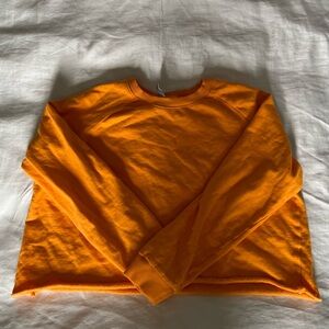 Orange sweater